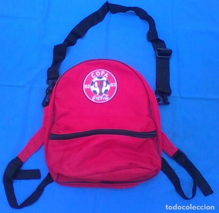 Coleccionismo deportivo: mochila copa europa 2003 - Foto 1
