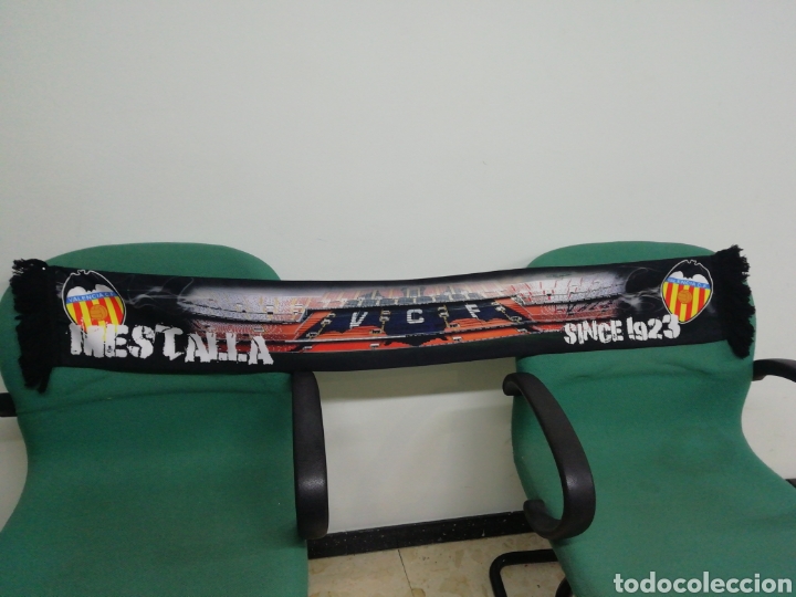 Coleccionismo deportivo: Bufanda VALENCIA CF - Foto 1
