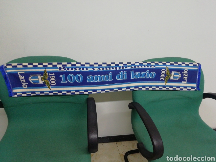 Coleccionismo deportivo: Bufanda S. S. LAZIO de Italia - Foto 1