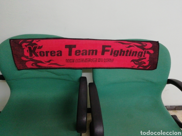 Coleccionismo deportivo: Bufanda KOREA TEAM FIGHTING - Foto 1