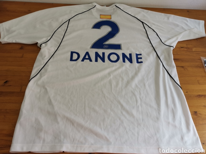 Coleccionismo deportivo: Camiseta Selecci&oacute;n Espa&ntilde;ola 2006 Danone - Foto 5