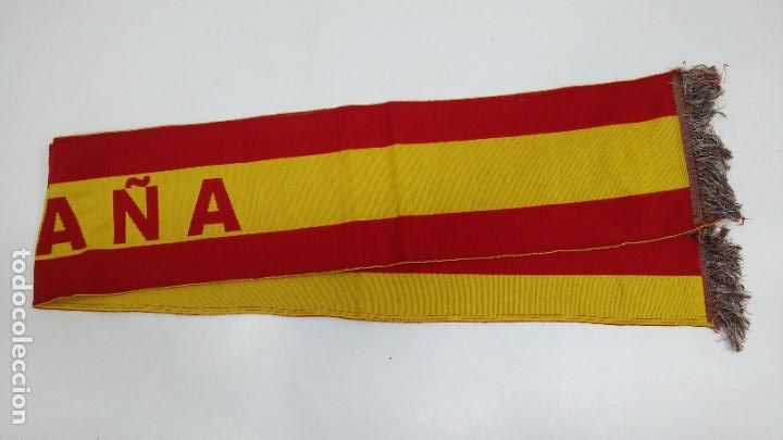 Coleccionismo deportivo: BUFANDA DE ESPA&Ntilde;A. TDKDEP24 - Foto 2