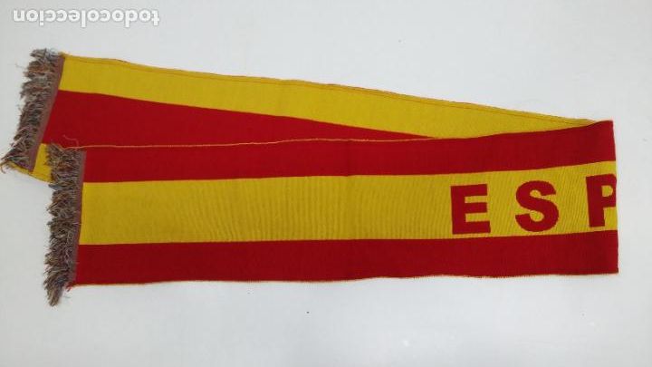 Coleccionismo deportivo: BUFANDA DE ESPA&Ntilde;A. TDKDEP24 - Foto 3