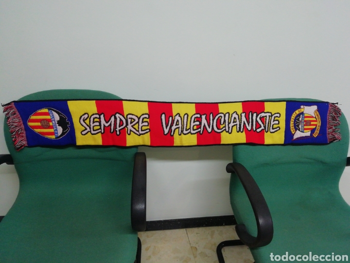 Coleccionismo deportivo: Bufanda VALENCIA CF - Foto 1