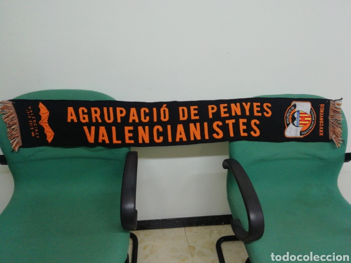 Coleccionismo deportivo: Bufanda VALENCIA CF - Foto 1