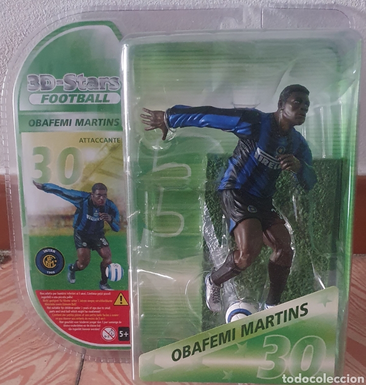 Coleccionismo deportivo: OBAFEMI MARTINS INTER DE MILAN FIGURA EXCLUSIVA - Foto 1