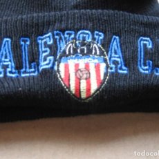 Coleccionismo deportivo: GORRO VALENCIA CF NEGRO NUEVO NEW + BORDADA TOTAL ACRILICA AJUSTABLE CAP MUTZE R