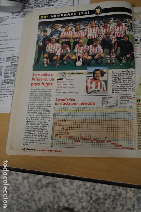 Coleccionismo deportivo: RECORTE DE DON BALON 1996-97.FOTO DEL CD LOGRO&Ntilde;ES - Foto 1
