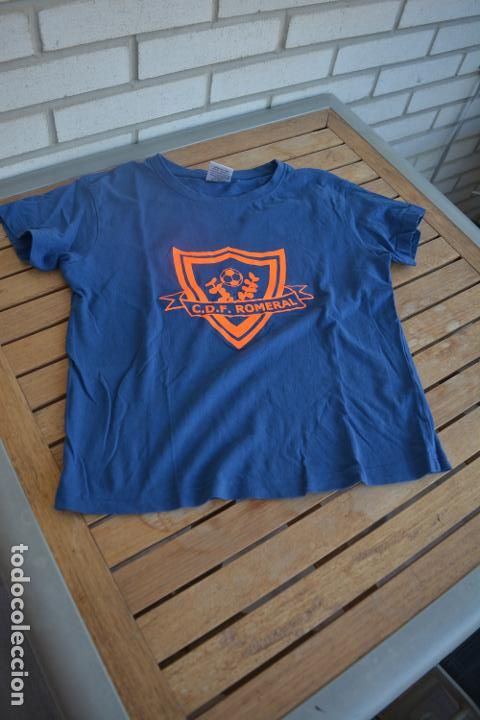 Collectionnisme sportif: CAMISETA DE CALENTAMIENTO DEL CDF ROMERAL (MALAGA)