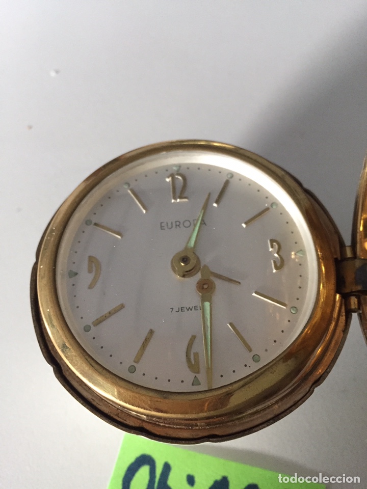 Coleccionismo deportivo: Reloj de mesa bal&oacute;n 1966 - Foto 3