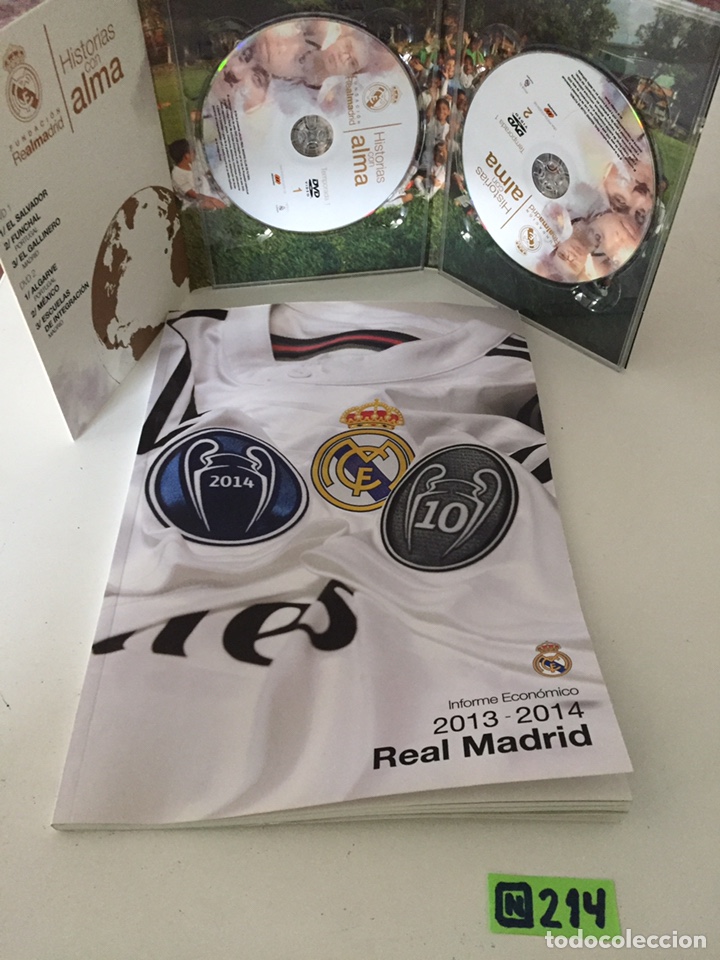 Coleccionismo deportivo: Historias con alma Real Madrid - Foto 1