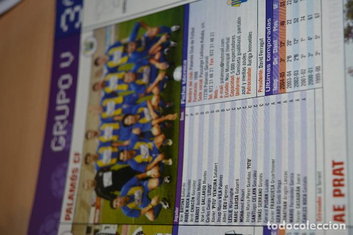Colecionismo desportivo: RECORTE DE REVISTA DON BALON TEMPORADA 2005-06 FOTO Y LISTA DE JUGADORES PALAMOS CF