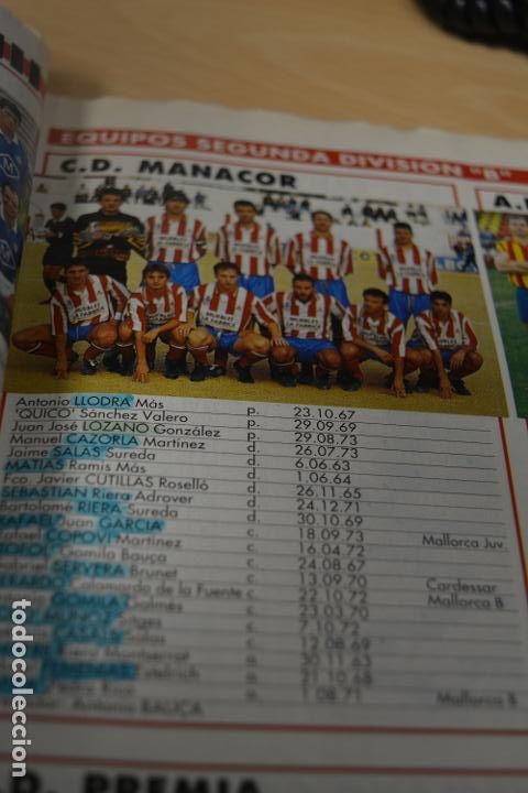Sammelleidenschaft Sport: RECORTE DE DON BALON EXTRA LIGA 1993-94.FOTO Y LISTA DE JUGADORES CD MANACOR