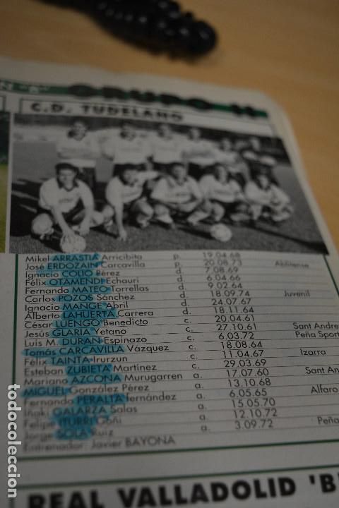 Sammelleidenschaft Sport: RECORTE DE DON BALON EXTRA LIGA 1993-94.FOTO Y LISTA DE JUGADORES CD TUDELANO