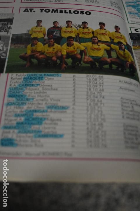 Collezionismo sportivo: RECORTE DE DON BALON EXTRA LIGA 1993-94.FOTO Y LISTA DE JUGADORES ATLETICO TOMELLOSO