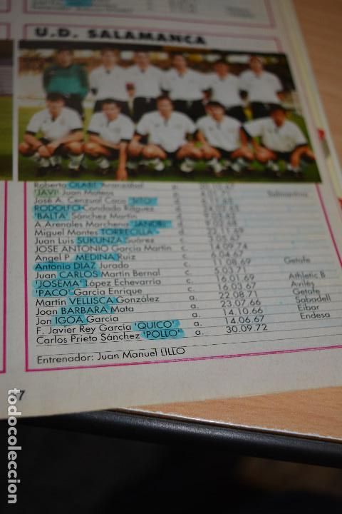 Collezionismo sportivo: RECORTE DE DON BALON EXTRA LIGA 1993-94.FOTO Y LISTA DE JUGADORES UD SALAMANCA