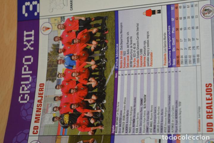 Collectionnisme sportif: RECORTE DE DON BALON EXTRA LIGA 2005-06.FOTO Y LISTA DE JUGADORES CD MENSAJERO