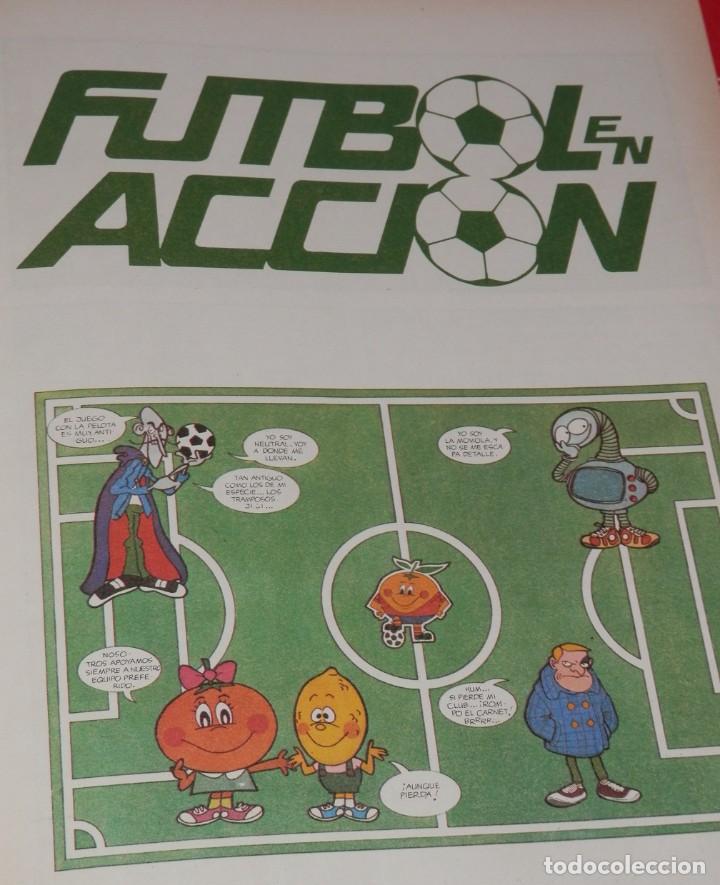 Coleccionismo deportivo: COMICS FUTBOL EN ACCION M&acute;82 - Foto 2
