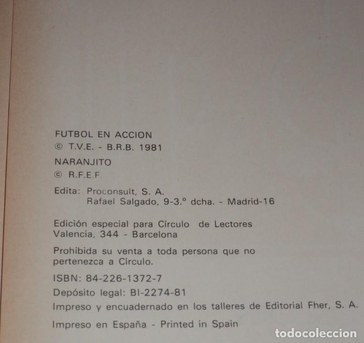 Coleccionismo deportivo: COMICS FUTBOL EN ACCION M&acute;82 - Foto 3