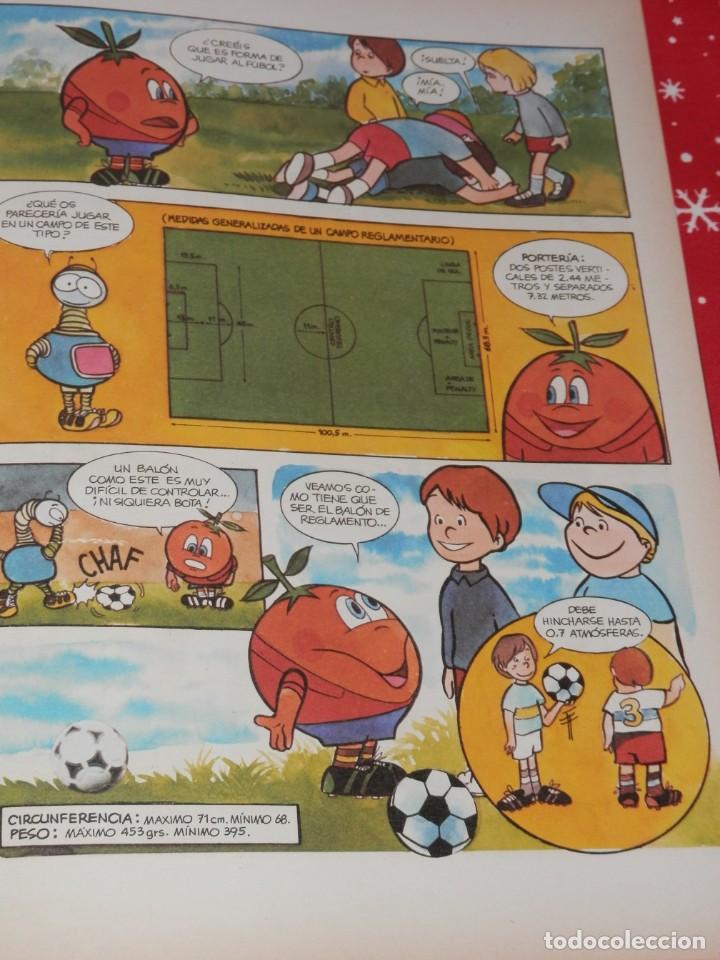 Coleccionismo deportivo: COMICS FUTBOL EN ACCION M&acute;82 - Foto 4