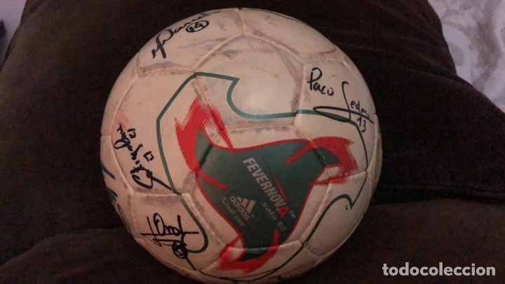 Collectionnisme sportif: Balon usado final Futsal Mundial 2002 Firmado equipo Espa&ntilde;a campeon Futbol Sala