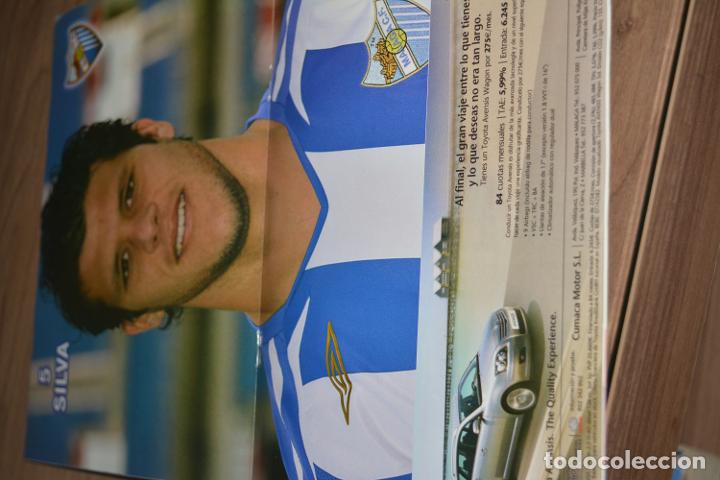Coleccionismo deportivo: PROGRAMA DEL PARTIDO TEMPORADA 2007-08 M&Aacute;LAGA-CADIZ.CON POSTER CENTRAL DE SILVA - Foto 2