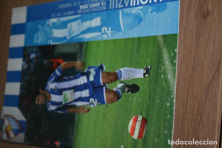 Coleccionismo deportivo: PROGRAMA DEL PARTIDO TEMPORADA 2007-08 M&Aacute;LAGA-TENERIFE.CON POSTER CENTRAL SANDRO - Foto 1