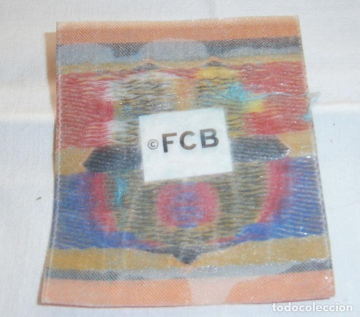 Coleccionismo deportivo: parche de tela F.C.B sin uso - Foto 2