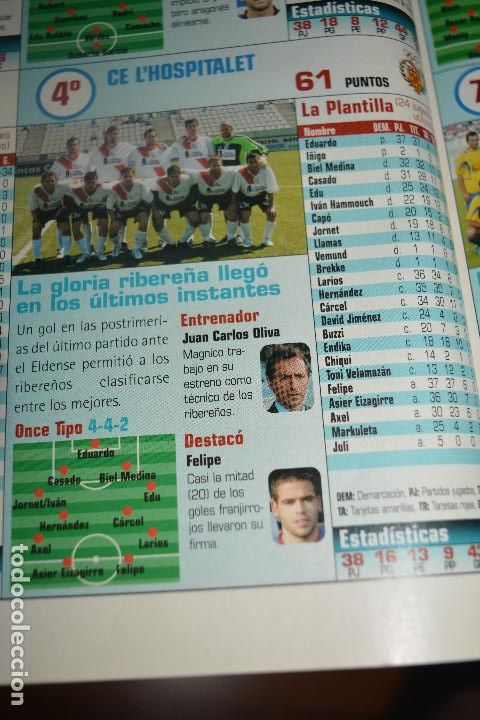 Colecionismo desportivo: RECORTE DE DON BALON EXTRA TODO FUTBOL 2006-07,FOTO Y JUGADORES DEL CE L&acute;HOSPITALET