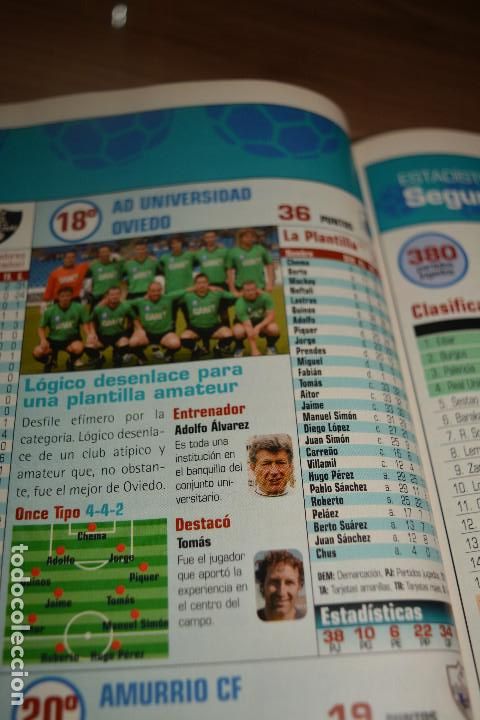 Colecionismo desportivo: RECORTE DE DON BALON EXTRA TODO FUTBOL 2006-07,FOTO Y JUGADORES DEL AD UNIVERSIDAD OVIEDO