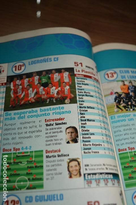 Colecionismo desportivo: RECORTE DE DON BALON EXTRA TODO FUTBOL 2006-07,FOTO Y JUGADORES DEL LOGRO&Ntilde;ES CF