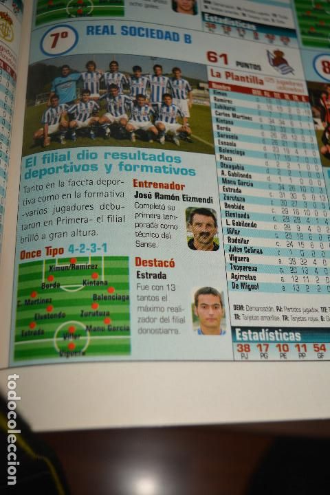 Colecionismo desportivo: RECORTE DE DON BALON EXTRA TODO FUTBOL 2006-07,FOTO Y JUGADORES DEL REAL SOCIEDAD B