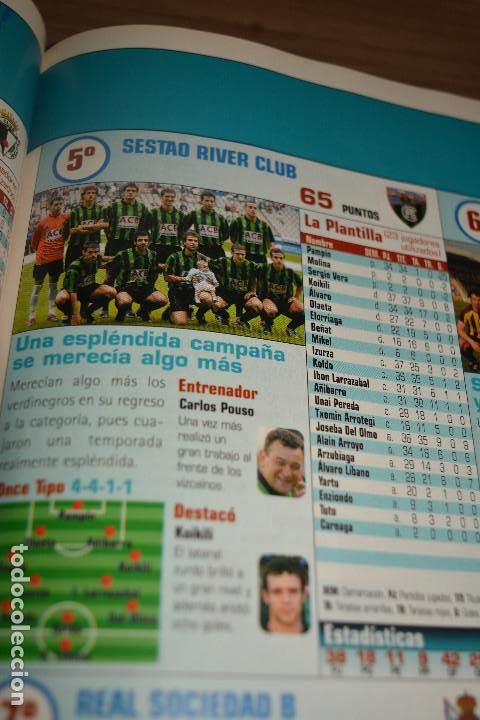 Colecionismo desportivo: RECORTE DE DON BALON EXTRA TODO FUTBOL 2006-07,FOTO Y JUGADORES DEL SESTAO RIVER CLUB