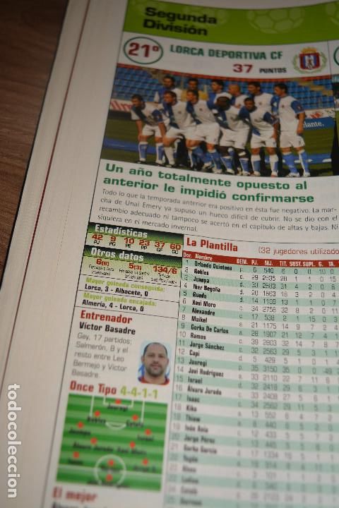 Colecionismo desportivo: RECORTE DE DON BALON EXTRA TODO FUTBOL 2006-07,FOTO Y JUGADORES DEL LORCA DEPORTIVA CF