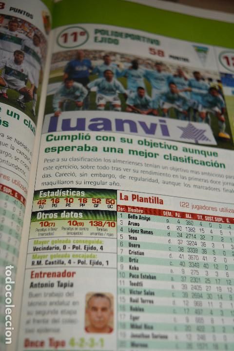 Colecionismo desportivo: RECORTE DE DON BALON EXTRA TODO FUTBOL 2006-07,FOTO Y JUGADORES DEL POLIDEPORTIVO EJIDO