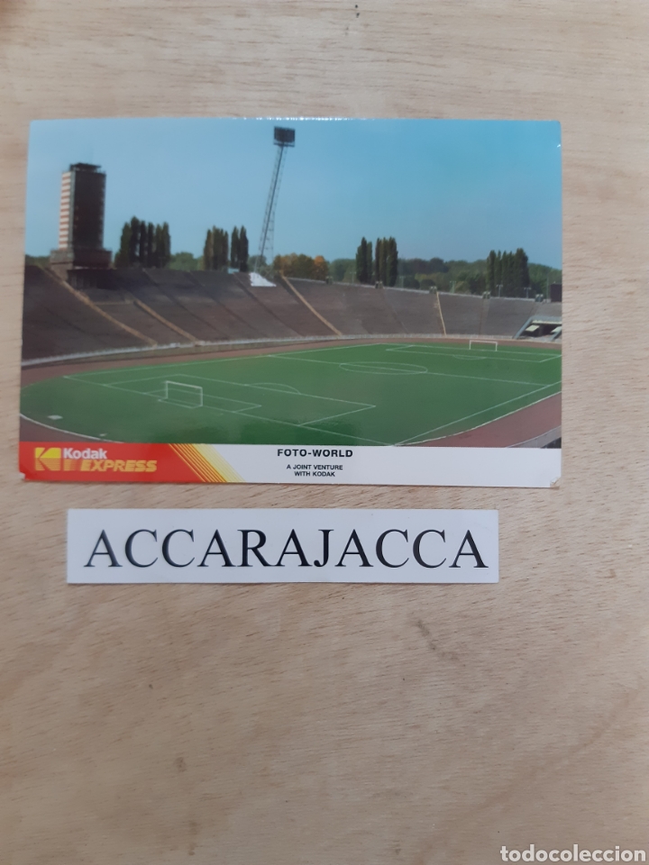 Coleccionismo deportivo: Postal estadio Slaski W Chorzowie - Foto 1