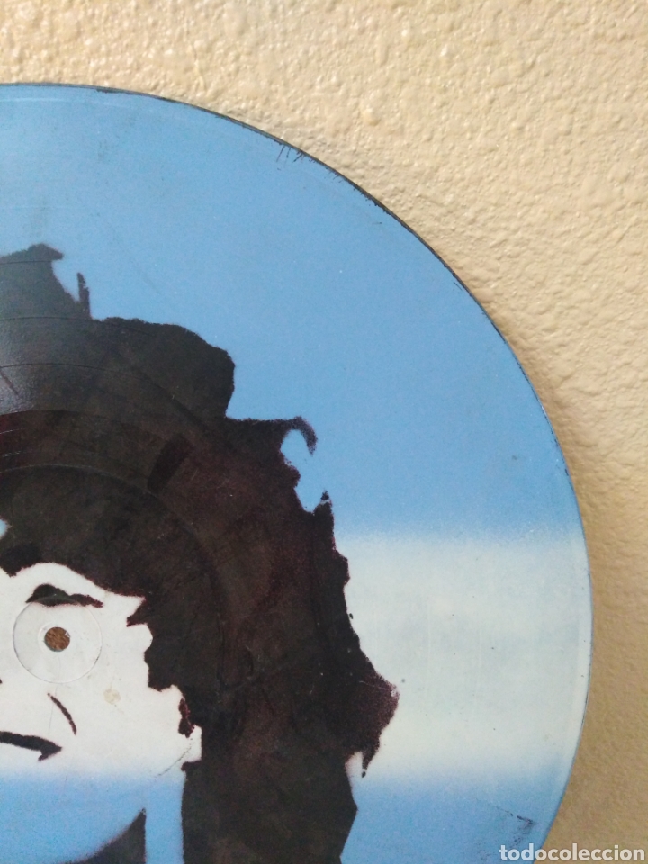 Coleccionismo deportivo: Maradona vinilo ( hecho artesanal ) - Foto 3