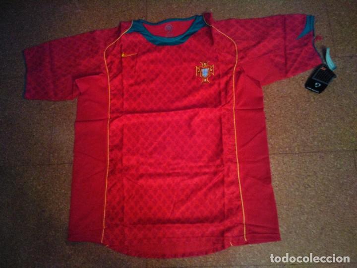 Coleccionismo deportivo: Camiseta Portugal - Foto 1