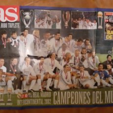 Coleccionismo deportivo: REAL MADRID CAMPEÓN DEL MUNDO 2002. Lote 251445130