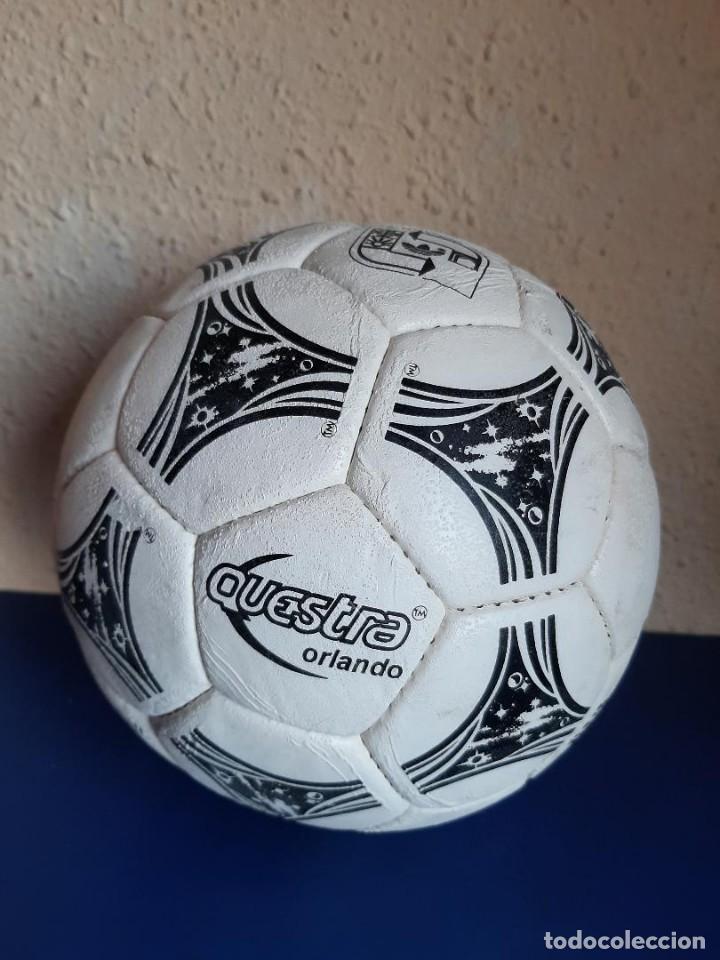 (F-210567)BALON MARCA ADIDAS QUESTRA ORLANDO (Coleccionismo Deportivo - Material Deportivo - Fútbol)