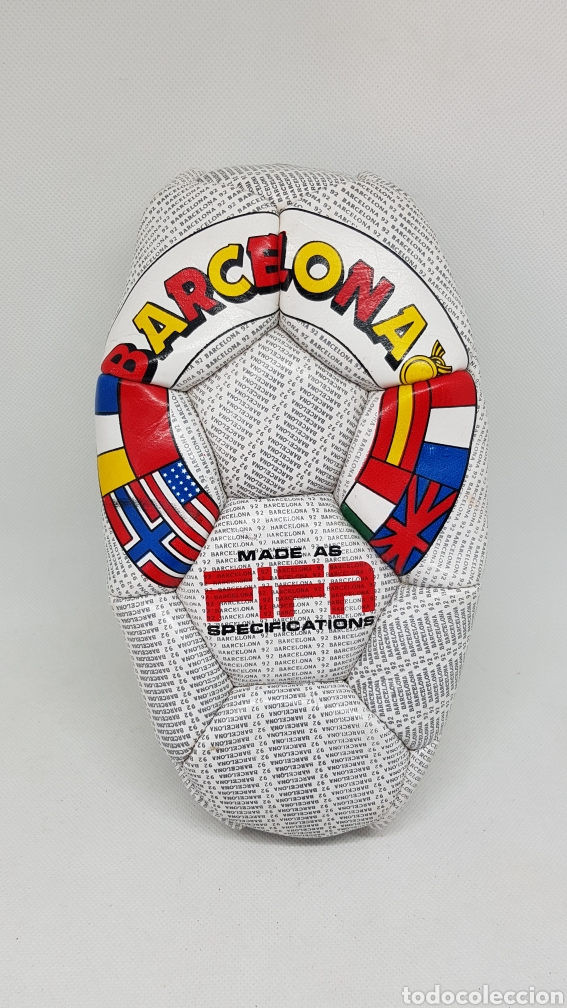 Coleccionismo deportivo: ANTIGUO BALON BARCELONA 92 FIFA SPECIFICATIONS - Foto 1