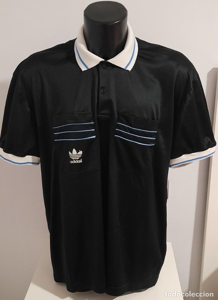 camiseta retro adidas árbitro 1990-1992 wembley - Compra venta en