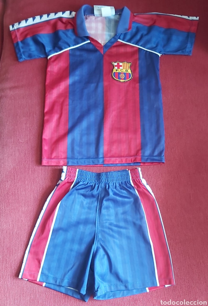 Coleccionismo deportivo: Equipacion Bar&ccedil;a 1993-1995 Stoichkov - Foto 1