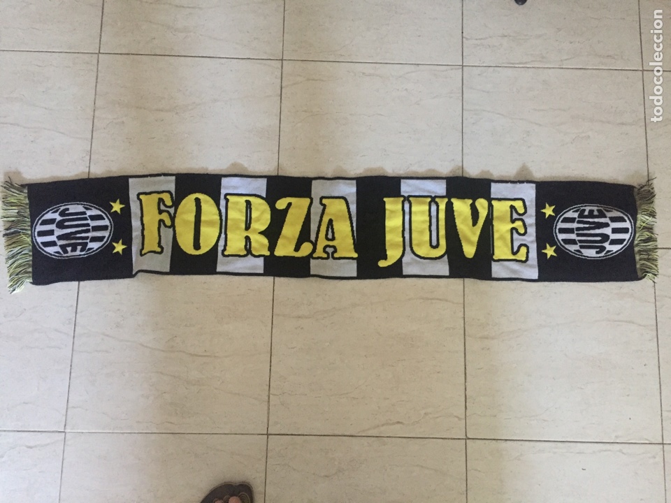 Coleccionismo deportivo: Bufanda de la Juve. A&ntilde;os 90 - Foto 1