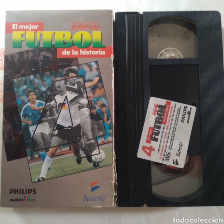 Sports collectibles: Cinta VHS El mejor f&uacute;tbol de la historia.