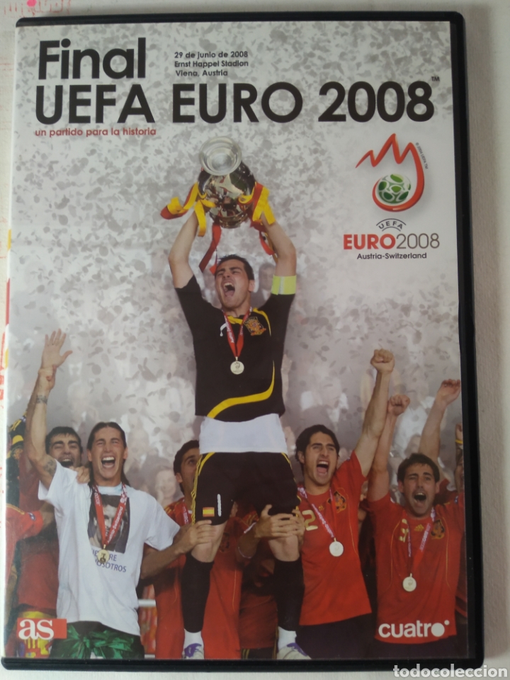 Coleccionismo deportivo: DVD Eurocopa final 2008 Espa&ntilde;a Alemania - Foto 1