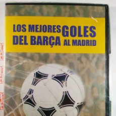 Coleccionismo deportivo: DVD LOS MEJORES GOLES DEL BARÇA AL MADRID 1990 A 1998 Y 1998 A 2006