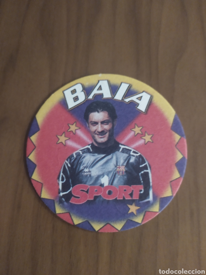 Sammelleidenschaft Sport: Posavaso cart&oacute;n Baia Bar&ccedil;a a&ntilde;os 90 Sport