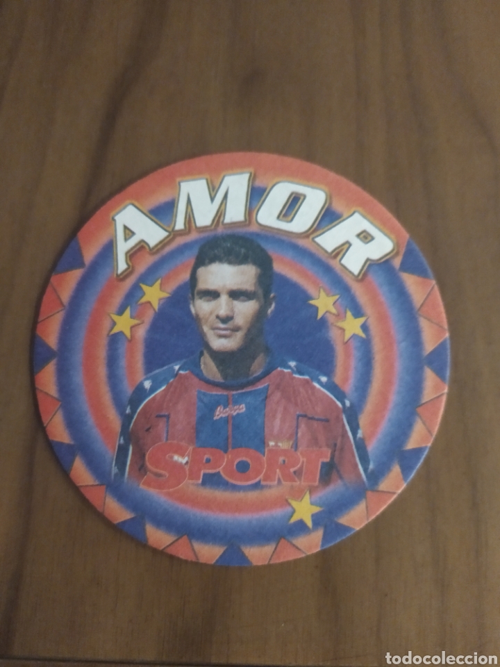 Sammelleidenschaft Sport: Posavaso cart&oacute;n Amor Bar&ccedil;a a&ntilde;os 90 Sport