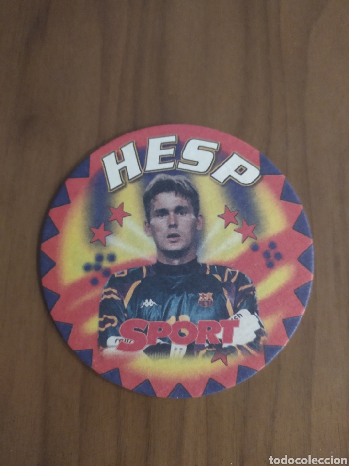 Sammelleidenschaft Sport: Posavaso cart&oacute;n Hesp Bar&ccedil;a a&ntilde;os 90 Sport